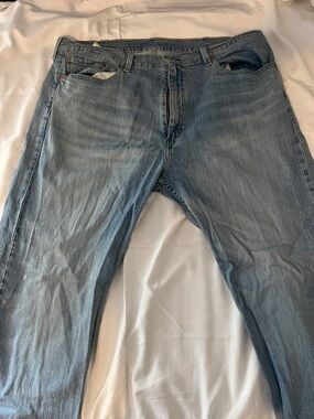 Levi's Light Blue Straight Leg Jeans